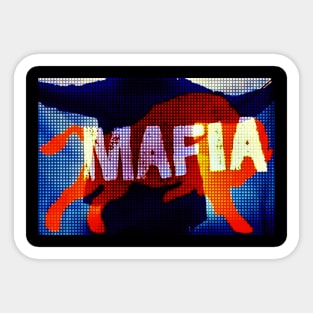 MAFIA … Bills Mafia Sticker